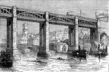 Boat-race on the Tyne, 1873. Creator: Unknown