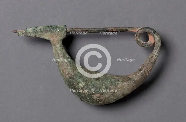 Boat-Shaped Fibula, 900-700 BC. Creator: Unknown.