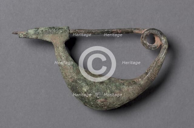 Boat-Shaped Fibula, 900-700 BC. Creator: Unknown.