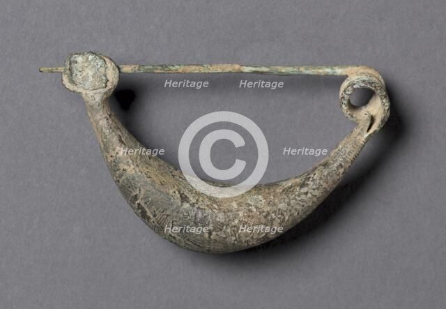 Boat-Shaped Fibula, 900-700 BC. Creator: Unknown.