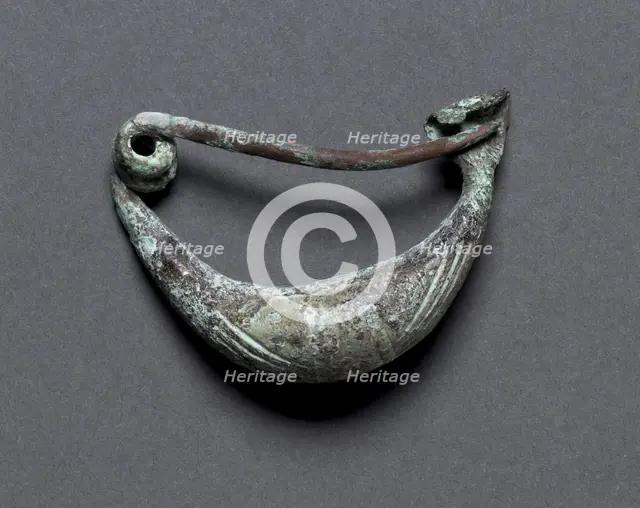 Boat-Shaped Fibula, 900-700 BC. Creator: Unknown.
