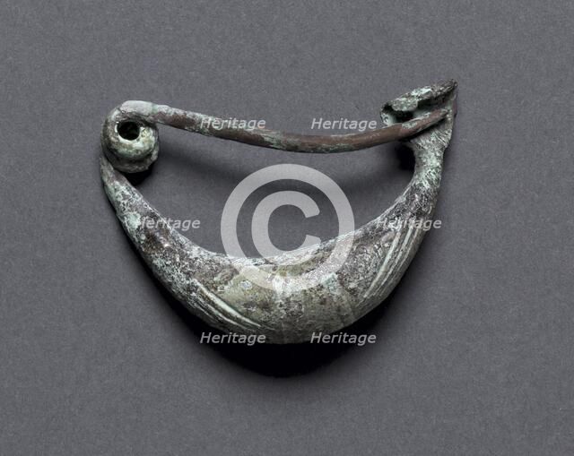 Boat-Shaped Fibula, 900-700 BC. Creator: Unknown.