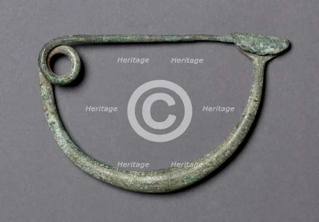 Boat-Shaped Fibula, 900-800 BC. Creator: Unknown.