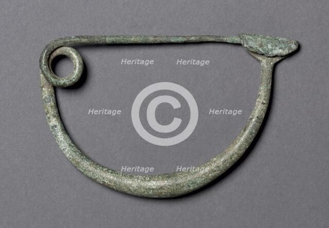 Boat-Shaped Fibula, 900-800 BC. Creator: Unknown.