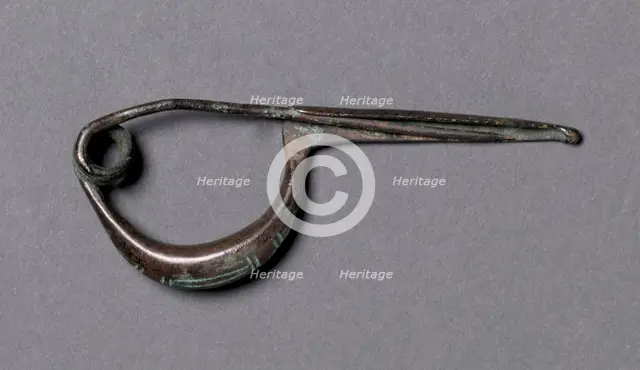 Boat-Shaped Fibula, c. 700 BC. Creator: Unknown.
