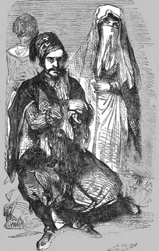 Boatman and Woman of the Trebizond 1854. Creator: Unknown