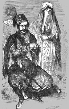 Boatman and Woman of the Trebizond 1854. Creator: Unknown