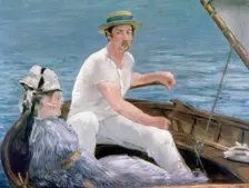 Boating 1874. Artist: Edouard Manet