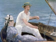 Boating 1874. Artist: Edouard Manet