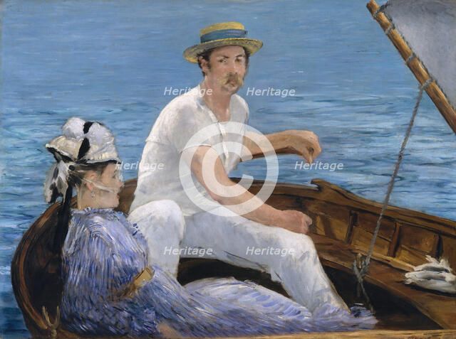 Boating, 1874. Creator: Edouard Manet.