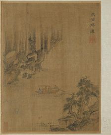 Boating to Red Cliff, Possibly Ming dynasty, 1368-1644. Creator: Unknown