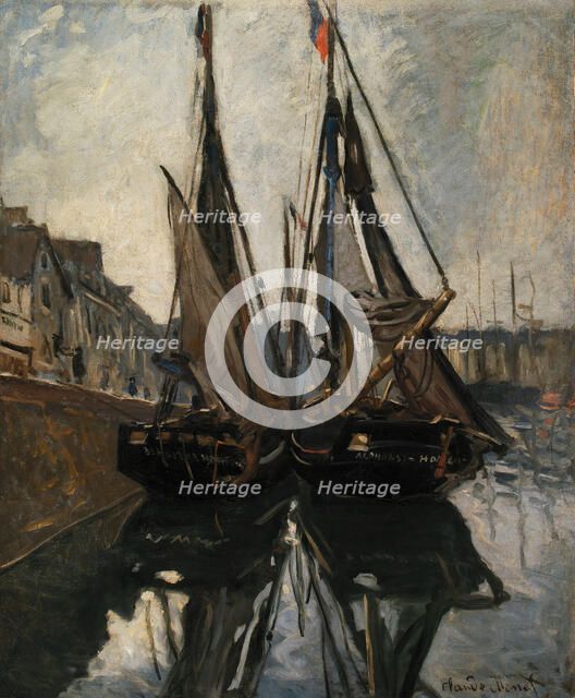 Boats, 1868. Creator: Monet, Claude (1840-1926).