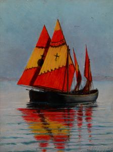 Boats on the Sea, July 23, 1905. Creator: Stanislaw Witkiewicz