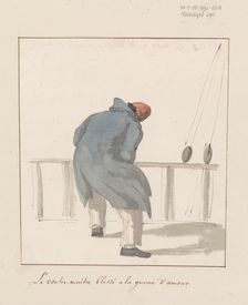 Boatswain on board the ship l'Heureuse Marianne, 1778. Creator: Louis Ducros
