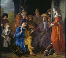 Boaz assumes the Legacy of Elimelech, c1651-1653. Creator: Jan Victors