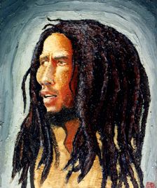 Bob Marley. Creator: Dan Springer