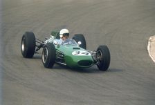 Bob Anderson driving a Brabham Climax, Dutch Grand Prix, Zandvoort, Holland, 1964