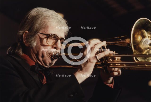 Bob Brookmeyer, Jazz Inn Party, Nordwijk, Netherlands, 1989. Creator: Brian Foskett.