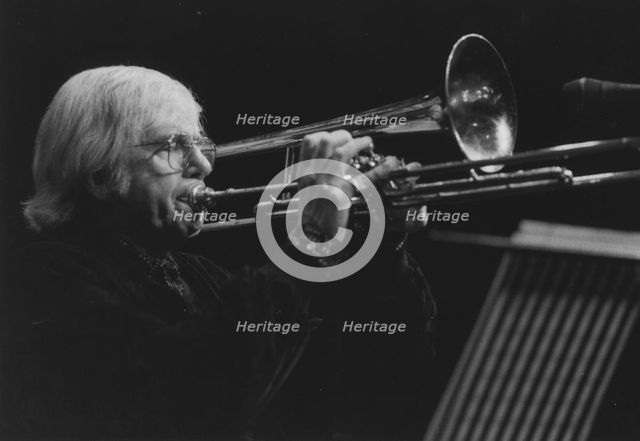 Bob Brookmeyer, Jazz Inn Party, Netherlands, 1989. Creator: Brian Foskett.