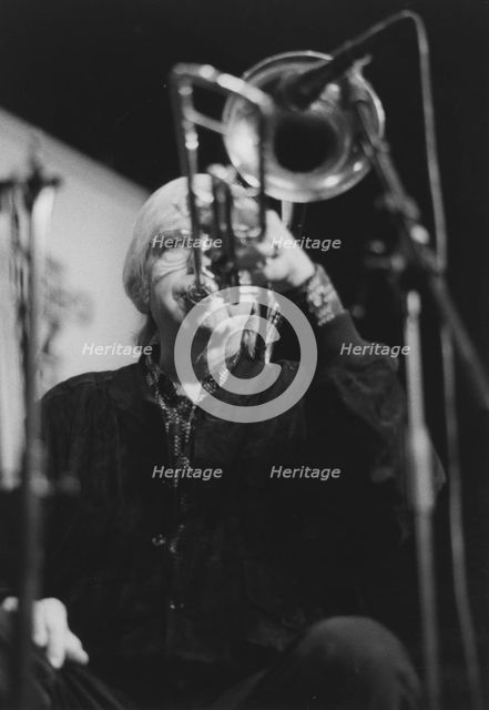 Bob Brookmeyer, Jazz Inn Party, Netherlands, 1989. Creator: Brian Foskett.