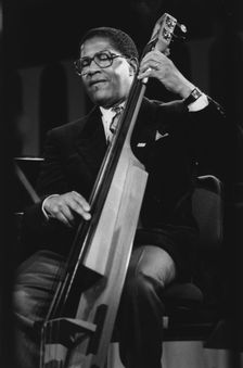 Bob Cranshaw, Maastricht Jazz Mecca, Netherlands, 1992. Creator: Brian Foskett