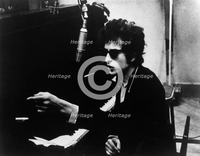 Bob Dylan (1941- ), American musician. Creator: Unknown.