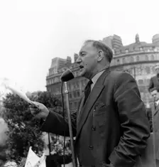 Bob Edwards, London Labour Party Demo against Rent Act, 20 Oct 1957. Creator: Henry Grant