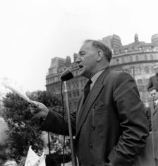 Bob Edwards, London Labour Party Demo against Rent Act, 20 Oct 1957. Creator: Henry Grant