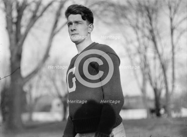 Bob Ellen, Champion Hurdler, Georgetown University, 1911. Creator: Harris & Ewing.