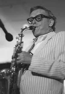 Bob Wilber, The March of Jazz, Clearwater Beach Florida, 1997. Creator: Brian Foskett