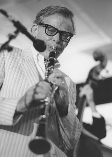 Bob Wilber, The March of Jazz, Clearwater Beach, Florida, 1997. Creator: Brian Foskett