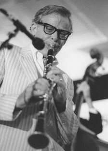 Bob Wilber, The March of Jazz, Clearwater Beach, Florida, 1997. Creator: Brian Foskett