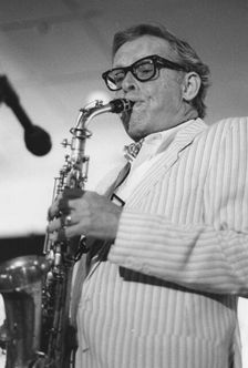 Bob Wilber, The March of Jazz, Clearwater Beach, Florida, 1997. Creator: Brian Foskett