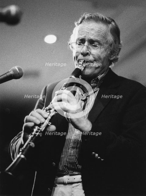 Bob Wilber, London, 1992. Creator: Brian Foskett.