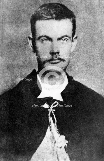 Bob Younger, American outlaw, 1876 (1954). Artist: Unknown