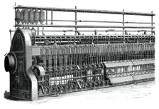 Bobbin and fly frame, c1880