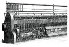 Bobbin and fly frame, c1880