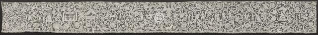 Bobbin Lace Flounce: Punto di Milano, 18th century. Creator: Unknown.