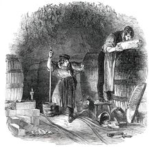 Bobbing the Beer, 1850. Creator: Unknown