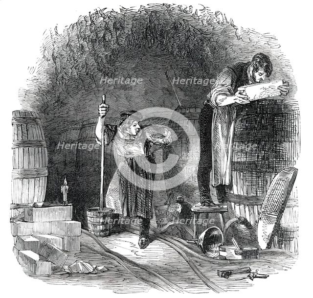 Bobbing the Beer, 1850. Creator: Unknown.