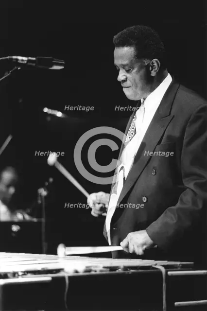 Bobby Hutcherson, on stage, c1995. Creator: Brian Foskett.
