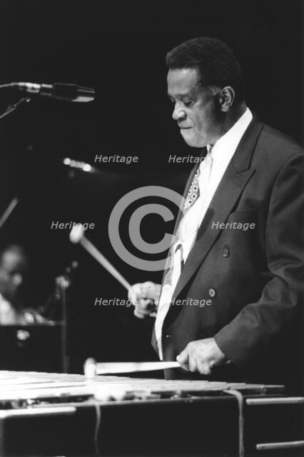Bobby Hutcherson, on stage, c1995. Creator: Brian Foskett.