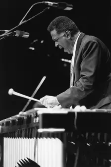 Bobby Hutcherson, on stage, c1995. Creator: Brian Foskett