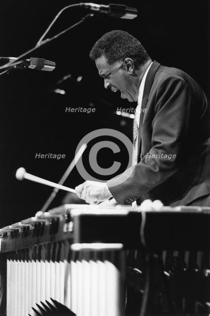 Bobby Hutcherson, on stage, c1995. Creator: Brian Foskett.