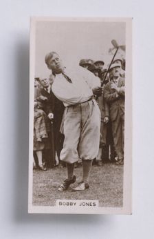 Bobby Jones (1902-72), American golfer, c1920s. Creator: Unknown