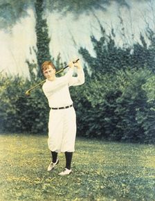 Bobby Jones, American golfer, 1928