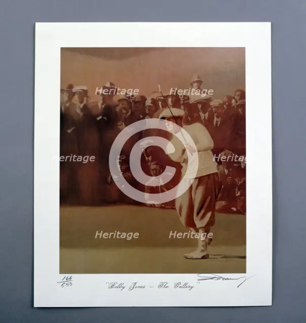 Bobby Jones, American golfer, 'The Gallery', c1920s. Creator: Unknown.
