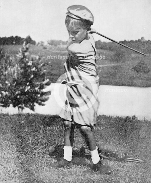 Bobby Jones as a boy, c1910. Artist: Unknown