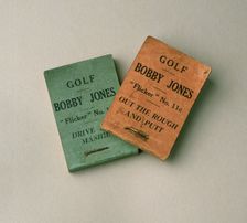 Bobby Jones flick books, 1930s. Creator: Unknown