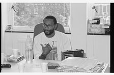 Bobby McFerrin, EMI, London, 1988. Artist: Brian O'Connor